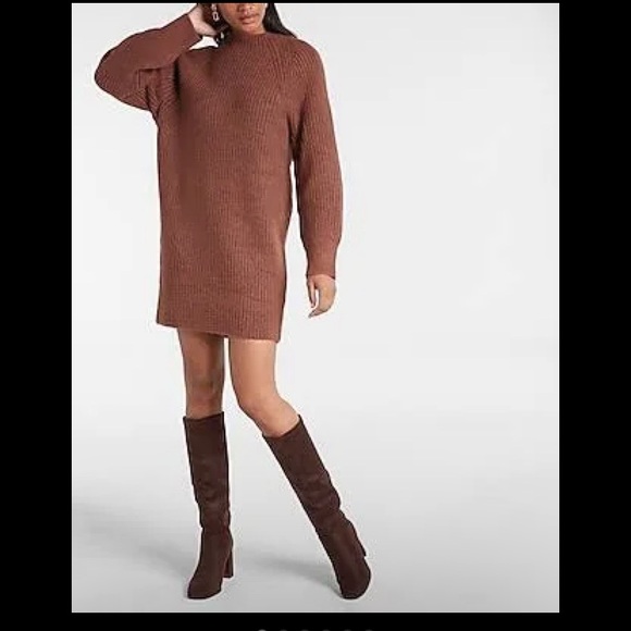 Express | Dresses | Nwt Express Cozy Sweater Shift Dress | Poshmark
